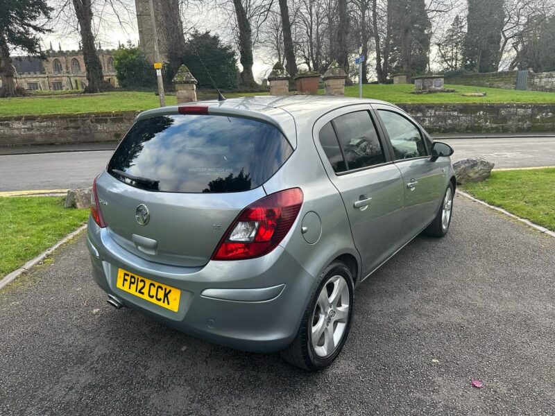2012 VAUXHALL CORSA